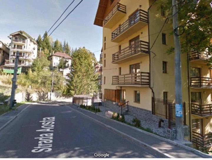 Apartament Aosta Central Sinaia Daire Dış mekan fotoğraf